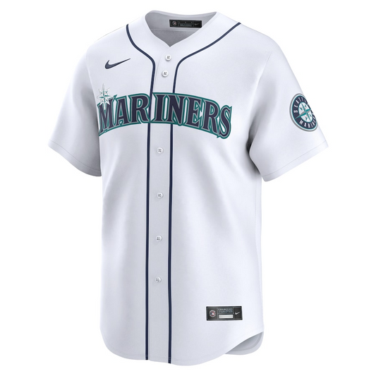 Seattle Mariners Julio Rodríguez 44 White Home Limited MLB Jersey