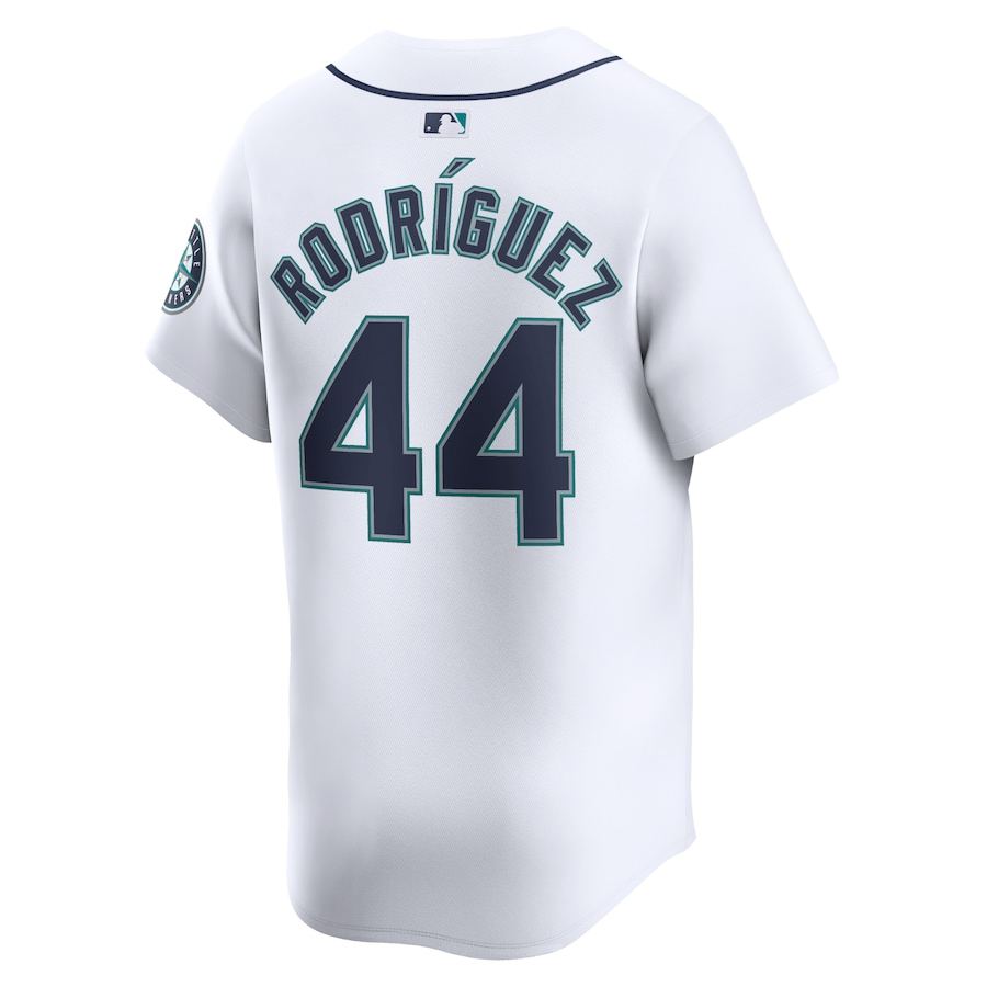 Seattle Mariners Julio Rodríguez 44 White Home Limited MLB Jersey