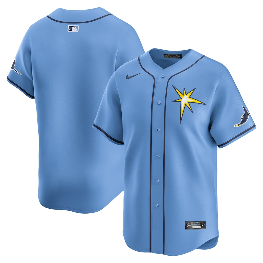 Tampa Bay Rays Light Blue Alternate Limited MLB Jersey