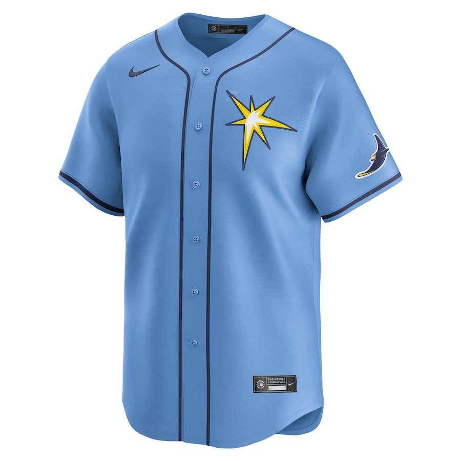 Tampa Bay Rays Light Blue Alternate Limited MLB Jersey