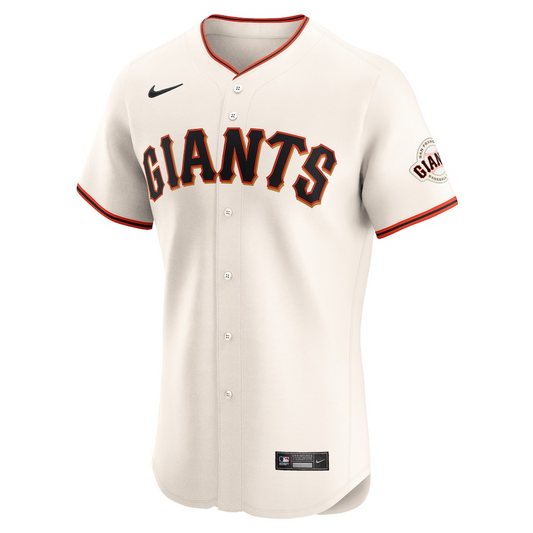 San Francisco Giants Mike Yastrzemski 5 Cream Home Elite MLB Jersey