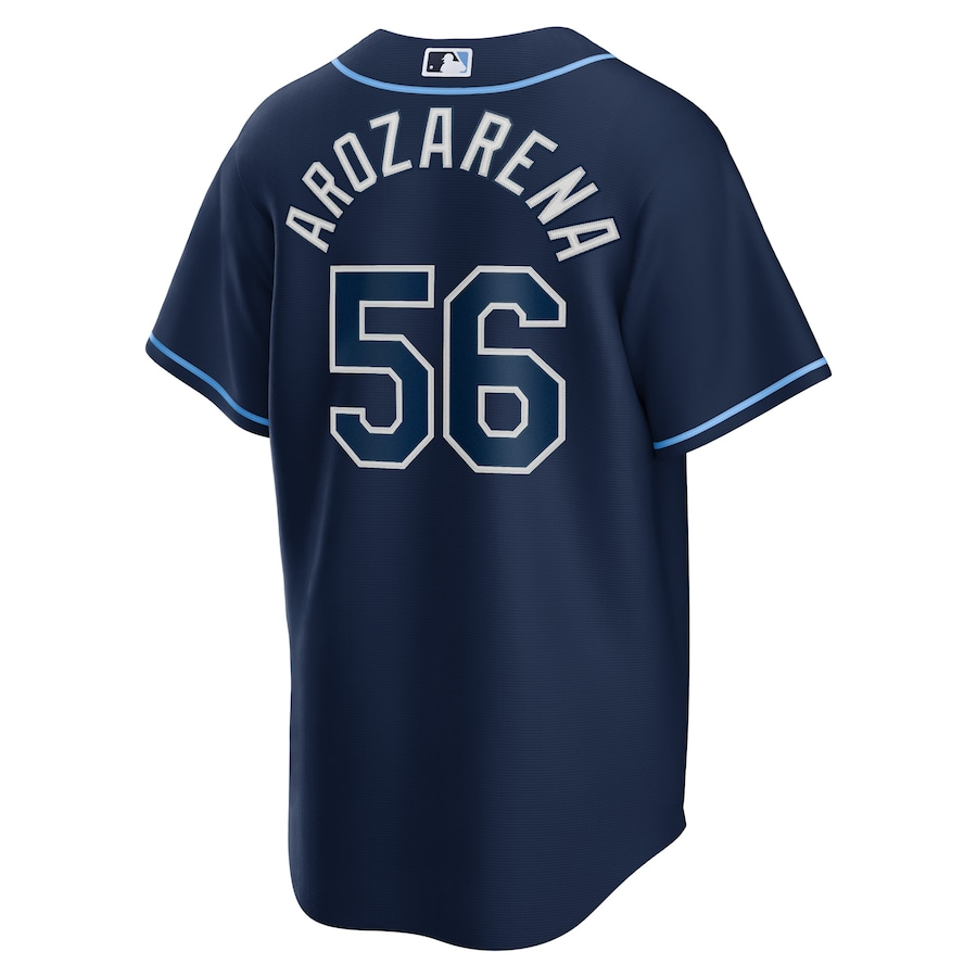 Tampa Bay Rays Randy Arozarena 56 Navy Alternate MLB Jersey