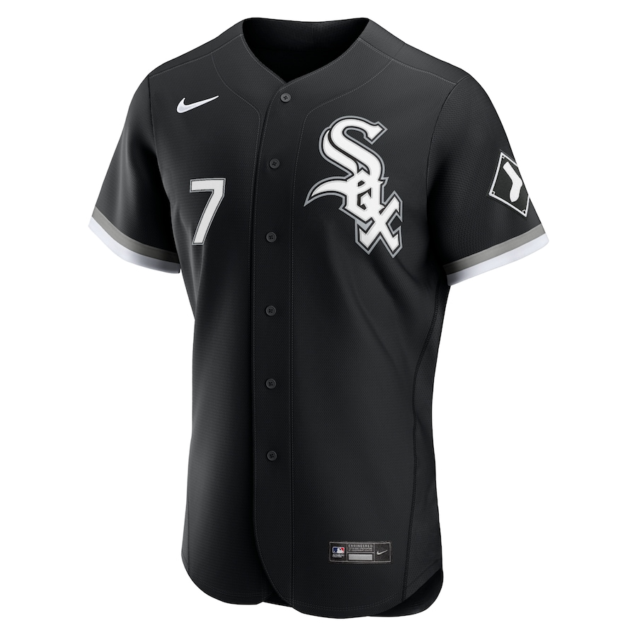 Chicago White Sox Tim Anderson 7 Black Alternate Authentic MLB Jersey