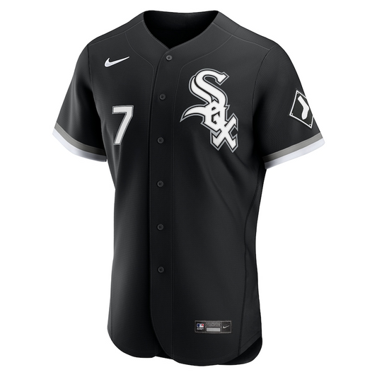 Chicago White Sox Tim Anderson 7 Black Alternate Authentic MLB Jersey