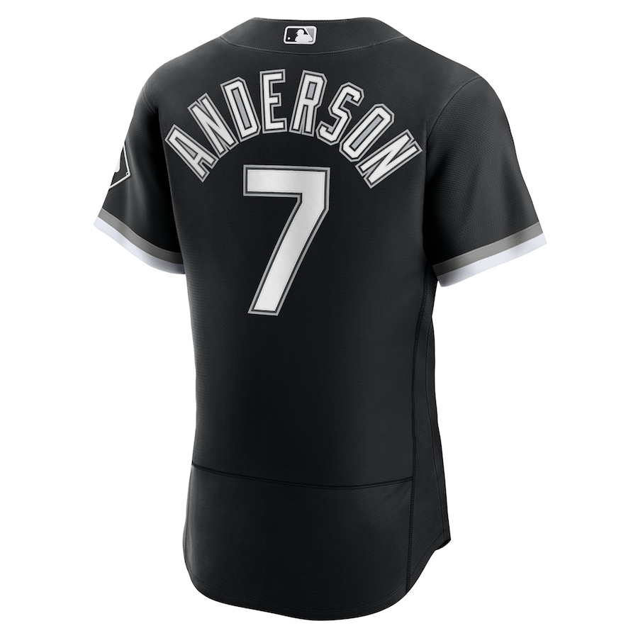 Chicago White Sox Tim Anderson 7 Black Alternate Authentic MLB Jersey