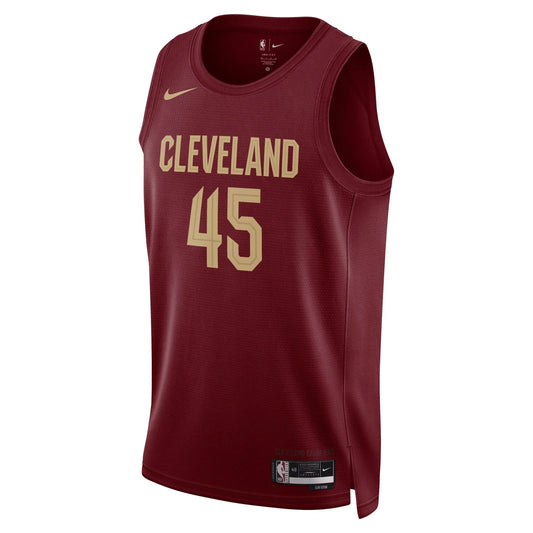 Cleveland Cavaliers Icon Edition Red 2023 NBA Jersey - Mitchell 45